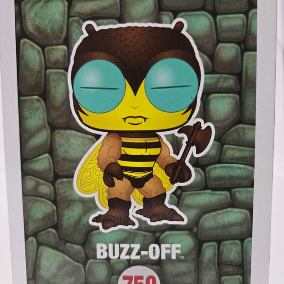 Funko Pop - MOTU - Buzz-Off #759 (2019 Spring Convention Exclusive) - Picture 2 of 7